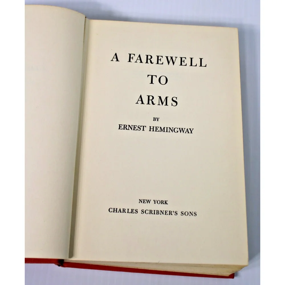 3 Volume Set- Ernest Hemingway- Farewell to Arms, To Have and Have Not, For Whom